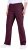 Ulla Popken Bengaline Elastic Waist Thermal Pants Aubergine - Női Farmer & Nadrágok Nagy Méretekben – Plus Size - 