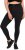 Ulla Popken Lightfit Quick Drying Leggings Black - Női Farmer & Nadrágok Nagy Méretekben – Plus Size - 