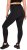 Ulla Popken Lightfit Quick Drying Leggings Black - Női Farmer & Nadrágok Nagy Méretekben – Plus Size - 