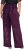 Ulla Popken Wide Leg Sequined Pants Mulberry - Női Farmer & Nadrágok Nagy Méretekben – Plus Size - 
