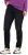 Ulla Popken Rhinestone Detail Stretch Fit Jeans Black - Női Farmer & Nadrágok Nagy Méretekben – Plus Size - 