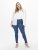 Only Carmakoma Thunder Life Skinny Fit Jeans Blue Denim - Női Farmer & Nadrágok Nagy Méretekben – Plus Size - 