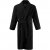 JP1880 Bathrobe Extra Soft Terry Cloth Black - Alsónemű & Strandruhák - Nagyméretű Alsónemű 2XL-8XL
