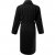 JP1880 Bathrobe Extra Soft Terry Cloth Black - Alsónemű & Strandruhák - Nagyméretű Alsónemű 2XL-8XL