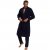 JP1880 Bathrobe Extra Soft Terry Cloth Dark Navy - Alsónemű & Strandruhák - Nagyméretű Alsónemű 2XL-8XL