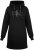 Nora Mikken KADRI WHITE Long Hoodie Black - Pulóverek & kapucnis pulóverek - 