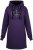 Nora Mikken KADRI WHITE Long Hoodie Purple - Pulóverek & kapucnis pulóverek - 