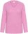 Kaffe Curve Emilia Pullover Pink Power Melange - Kötött pulóverek - 