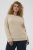 Kaffe Curve Jina Knit Pullover Feather Grey Melange - Kötött pulóverek - 