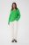 Kaffe Curve Metty Pullover Bright Green - Kötött pulóverek - 