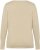 Kaffe Curve Lizzy Long Sleeve Pullover Feather Grey Melange - Kötött pulóverek - 