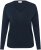 Kaffe Curve Lizzy Long Sleeve Pullover Midnight Marine - Kötött pulóverek - 