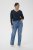 Kaffe Curve Lizzy Long Sleeve Pullover Midnight Marine - Kötött pulóverek - 