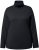 Ulla Popken Basic Long Sleeve Slim Fit Turtleneck Black - Bluzy & bluzy z kapturem - 