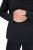 Ulla Popken Basic Long Sleeve Slim Fit Turtleneck Black - Bluzy & bluzy z kapturem - Kényelmes pulóverek és kapucnisok