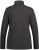 Ulla Popken Basic Long Sleeve Slim Fit Turtleneck Charcoal Grey Melange - Bluzy & bluzy z kapturem - 