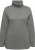 Ulla Popken Basic Long Sleeve Slim Fit Turtleneck Grey - Bluzy & bluzy z kapturem - 
