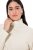 Ulla Popken Basic Long Sleeve Slim Fit Turtleneck Natural - Bluzy & bluzy z kapturem - Kényelmes pulóverek és kapucnisok