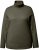 Ulla Popken Basic Long Sleeve Slim Fit Turtleneck Olive - Bluzy & bluzy z kapturem - 