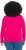 Ulla Popken Basic Long Sleeve Slim Fit Turtleneck Red Pink - Bluzy & bluzy z kapturem - 