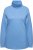Ulla Popken Basic Long Sleeve Slim Fit Turtleneck Light Cornflower - Bluzy & bluzy z kapturem - 