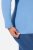 Ulla Popken Basic Long Sleeve Slim Fit Turtleneck Light Cornflower - Bluzy & bluzy z kapturem - Kényelmes pulóverek és kapucnisok