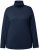 Ulla Popken Basic Long Sleeve Slim Fit Turtleneck Navy Blue - Bluzy & bluzy z kapturem - 