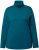 Ulla Popken Basic Long Sleeve Slim Fit Turtleneck Cerulean - Bluzy & bluzy z kapturem - 
