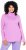 Ulla Popken Basic Long Sleeve Slim Fit Turtleneck Amethyst - Bluzy & bluzy z kapturem - 