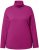 Ulla Popken Basic Long Sleeve Slim Fit Turtleneck Berry - Bluzy & bluzy z kapturem - 