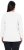 Ulla Popken Back To Basics V-Neck Relaxed Fit Cotton Tee Snow White - Pólók - 