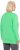 Ulla Popken Back To Basics V-Neck Relaxed Fit Cotton Tee Mint Green - Pólók - 