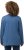 Ulla Popken Back To Basics V-Neck Relaxed Fit Cotton Tee Denim Blue - Pólók - 