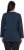 Ulla Popken Back To Basics V-Neck Relaxed Fit Cotton Tee Navy Blue - Pólók - 