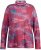 Ulla Popken Graphic Print Recycled Polyester Quick Dry Stretch Top Salsa Red - Mintás pólók nőknek - 