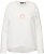 Ulla Popken Star Long Sleeve Graphic Tee Off-White - Mintás pólók nőknek - 