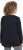 Ulla Popken Puppy Graphic Christmas Long Sleeve T-Shirt Black - Pólók - 