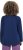 Ulla Popken Inverted Seam Long Sleeve Graphic Tee Ink Blue - Pólók - 