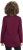 Ulla Popken Your Story Sequined Long Sleeve Tunic Tee Dark Ruby - Mintás pólók nőknek - 