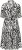 Kaffe Curve Alia Shirt Dress Black Chalk Animal - Midi ruhák - 