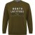 North Latitude Sweatshirt Army Green TALL - FÉRFIRUHÁZAT MT-6XLT - TALL-méretek