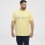 North Latitude T-Shirt Printed Short Sleeve Yellow - Pólók - Nagyméretű pólók - 2XL-14XL
