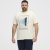 North Latitude T-shirt Printed Short Sleeve Off-White - Pólók - Nagyméretű pólók - 2XL-14XL