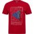 North Latitude T-Shirt Printed Short Sleeve Red - Pólók - Nagyméretű pólók - 2XL-14XL