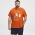 North Latitude T-Shirt Ice Cream Orange - Pólók - Nagyméretű pólók - 2XL-14XL