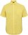 North Latitude Shirt Linen Cotton Short Sleeve TALL Yellow - FÉRFIRUHÁZAT MT-6XLT - TALL-méretek