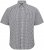 North Latitude Shirt Short Sleeve Checked Grey - Ingek - Ingek 2XL-10XL