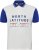 North Latitude Polo Short Sleeve Blue And White TALL - FÉRFIRUHÁZAT MT-6XLT - TALL-méretek