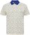 North Latitude Polo Pique Printed Off-White TALL - FÉRFIRUHÁZAT MT-6XLT - TALL-méretek