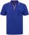 North Latitude Polo Pique V-Neck Blue - Pólóingek - Galléros Pólók 2XL-8XL - Pólóingek 2XL-8XL
